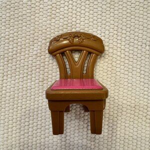 Vintage 1999 Fisher Price Loving Family Dollhouse Replacement Dining Room Chair